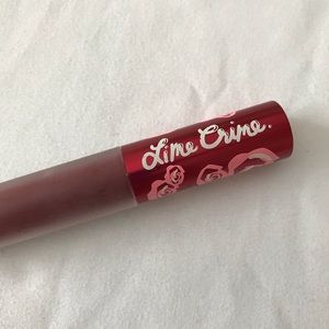 Lime Crime liquid lipstick -wicked